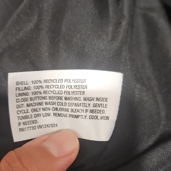 Original Use Black Lightweight Quilted Shirt Jacket - Picture 8 of 12